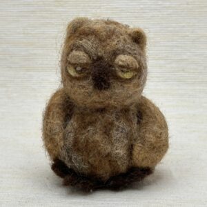 Ein Wollvogel - Kauz